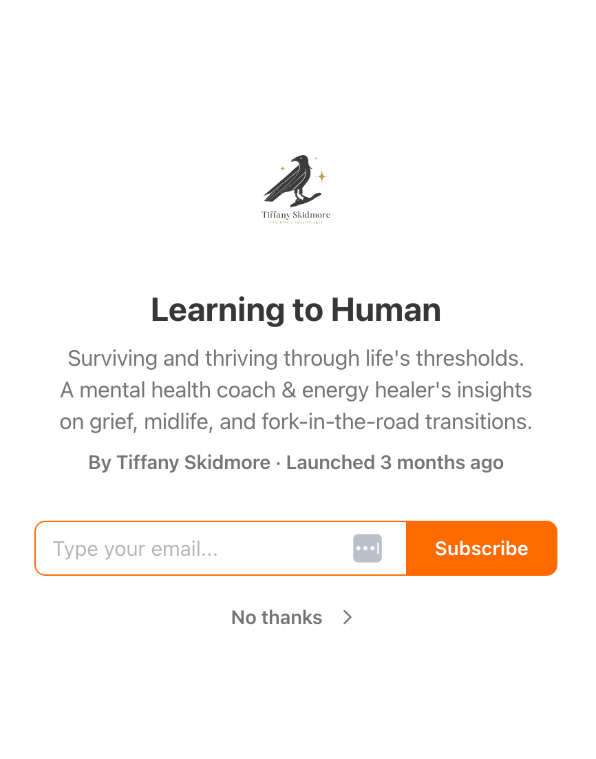 Author of "Learning to Human" publication on Substack